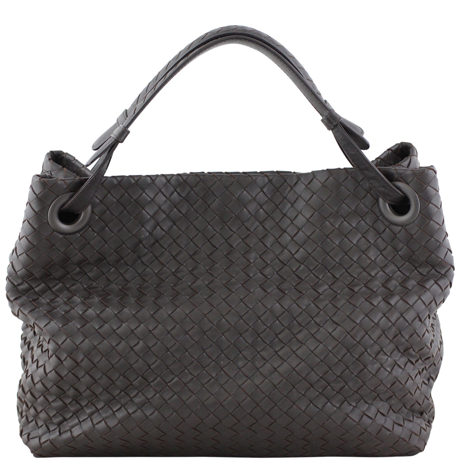 Bottega Veneta Intrecciato Nappa Garda Medium Front