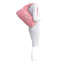 Bottega Veneta Nappa Intrecciato Flower Hobo Mannequin
