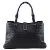 Bottega Veneta Intrecciato Roma Bag Large back