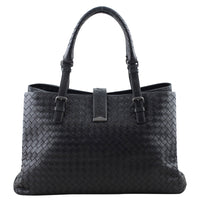 Bottega Veneta Intrecciato Roma Bag Large back