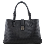 Bottega Veneta Intrecciato Roma Bag Large front