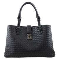 Bottega Veneta Intrecciato Roma Bag Large front