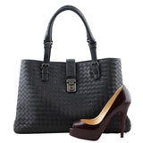 Bottega Veneta Intrecciato Roma Bag Large shoe