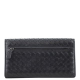 Bottega Veneta Intrecciato Roma Wallet back