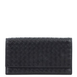 Bottega Veneta Intrecciato Roma Wallet front