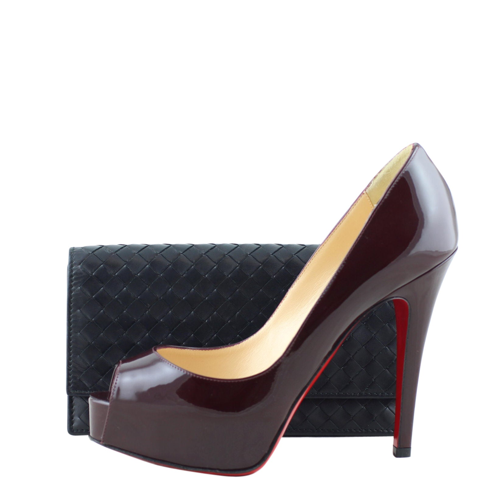 Bottega Veneta Intrecciato Roma Wallet shoe