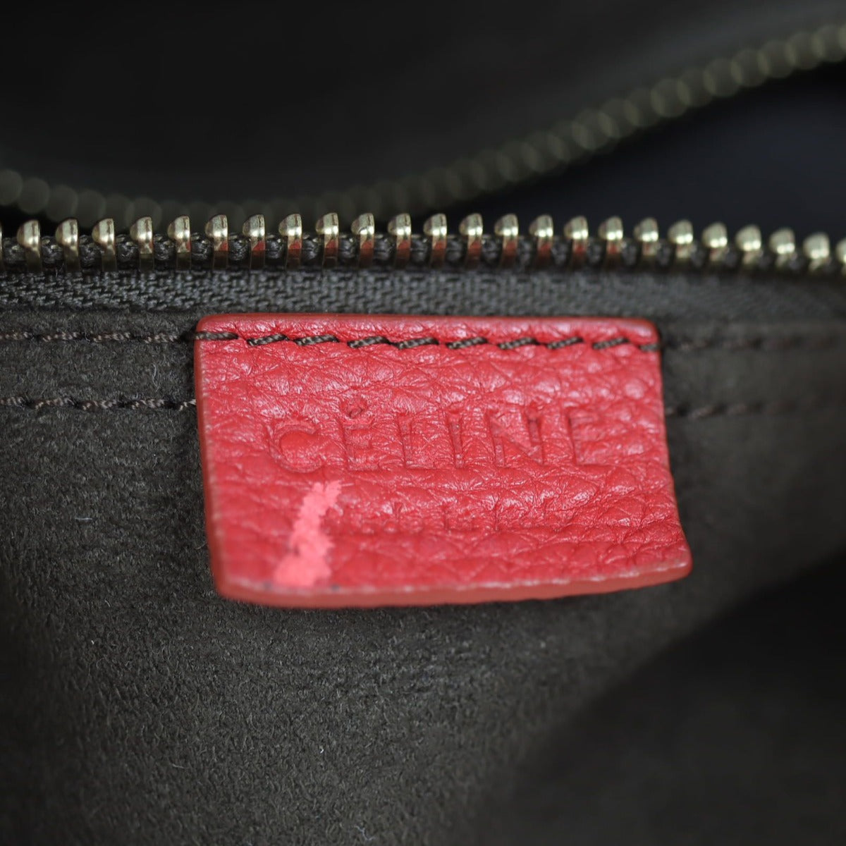 Celine Mini Luggage Tote Stamp
