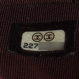 Chanel CC Double Zip Clutch with Chain | Black Lambskin