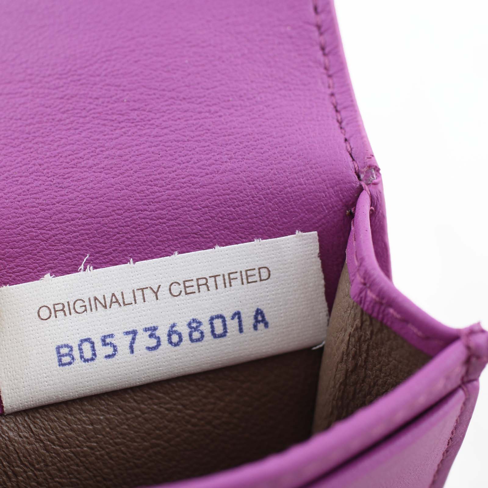 Bottega Veneta Intrecciato Card Case Date Code