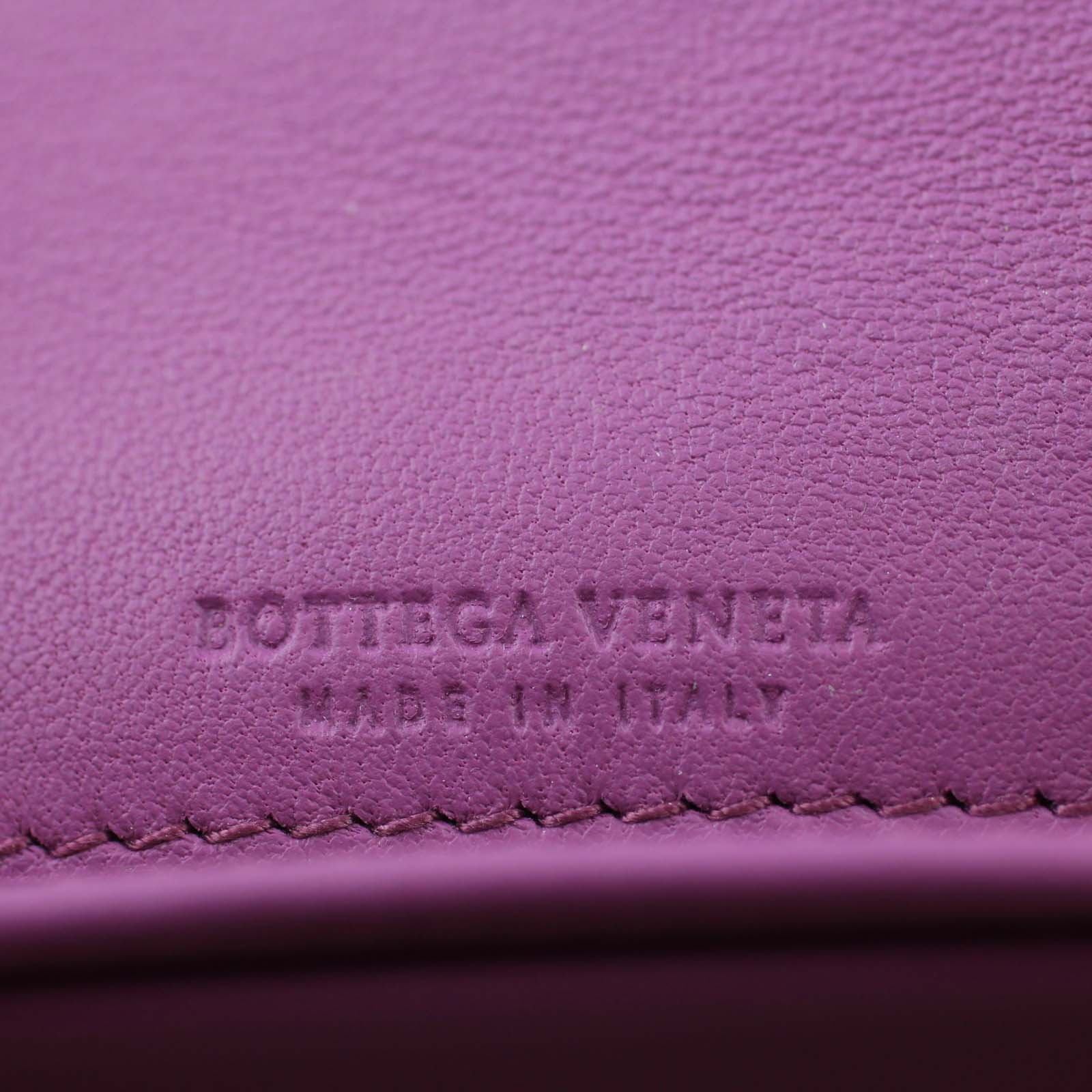Bottega Veneta Intrecciato Card Case Stamp