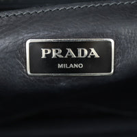 Prada Twin Pocket Glace Calfskin Tote Stamp
