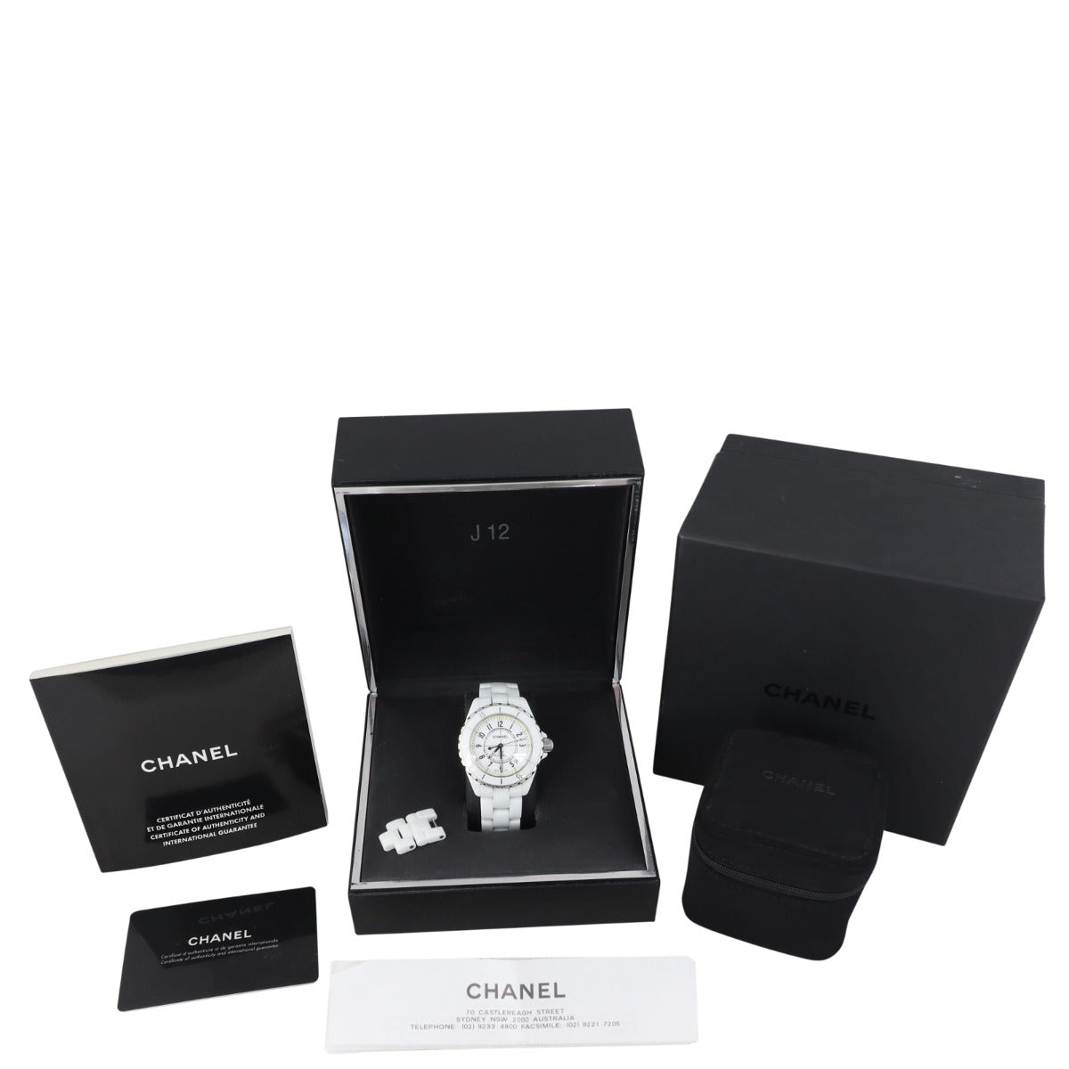 Chanel J12 Watch 38 mm Set
