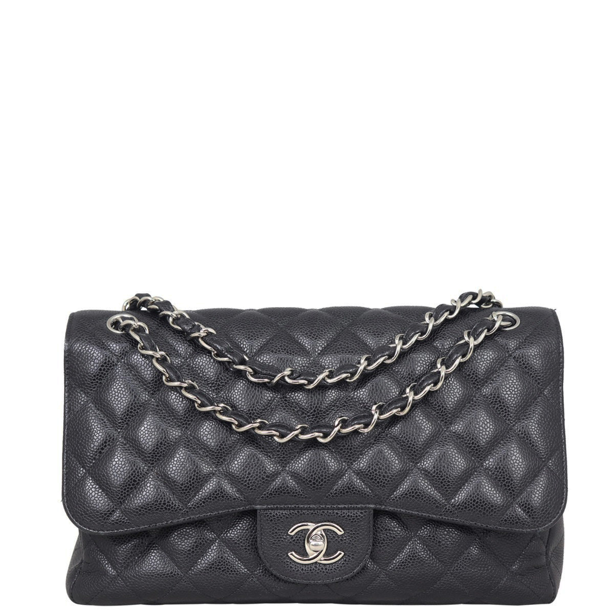 Chanel Classic Double Flap Jumbo Front