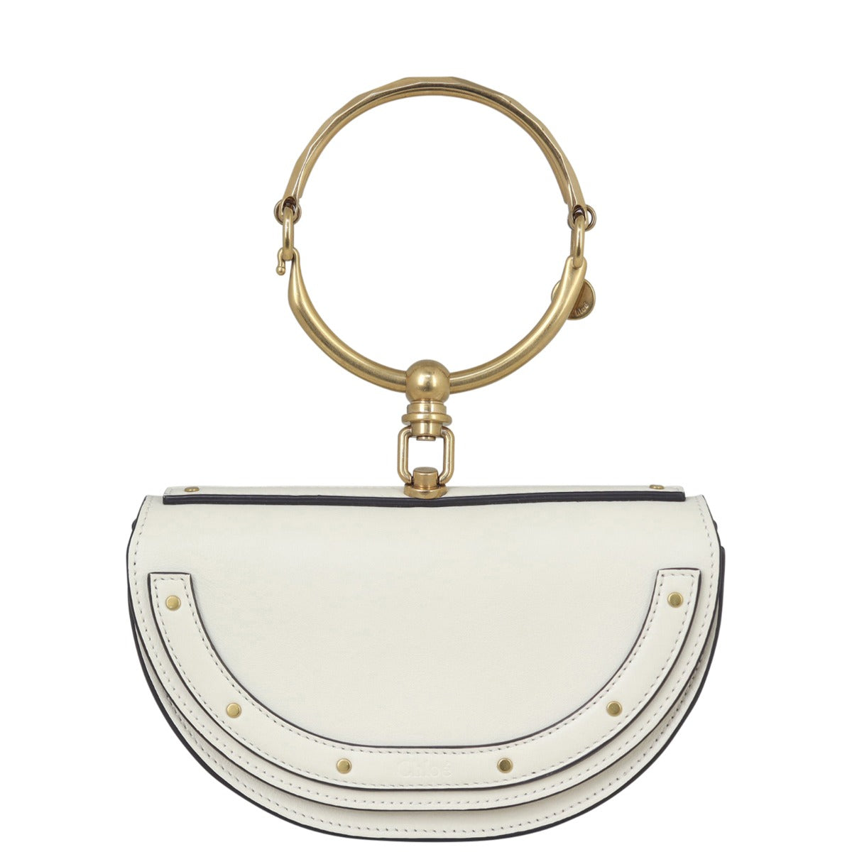Chloe Nile Minaudiere Bracelet Bag Front
