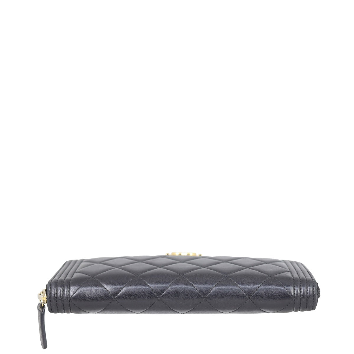 Chanel Boy Long Zipped Wallet Base
