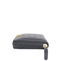 Chanel Boy Long Zipped Wallet Side
