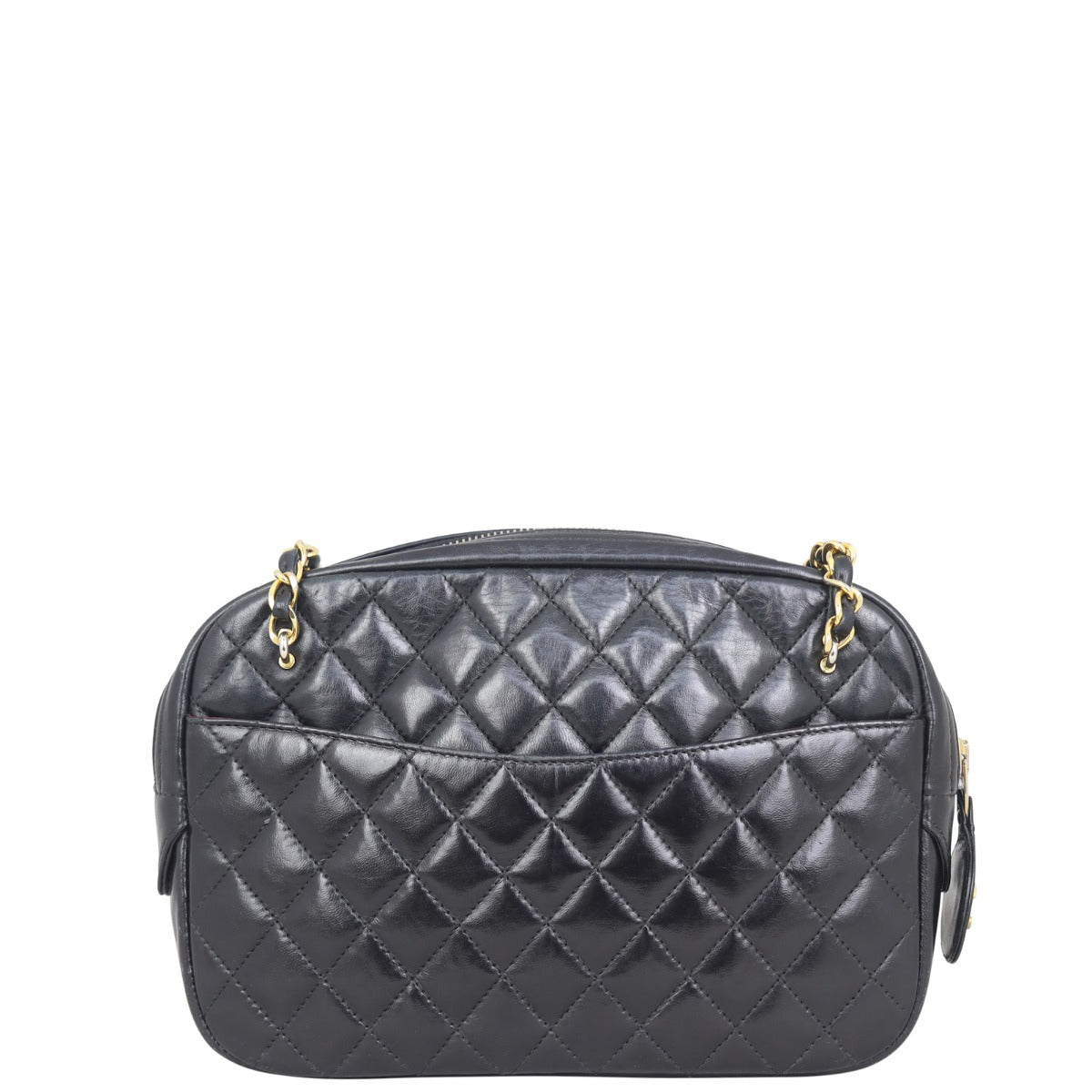 Chanel Vintage Camera Shoulder Bag Front
