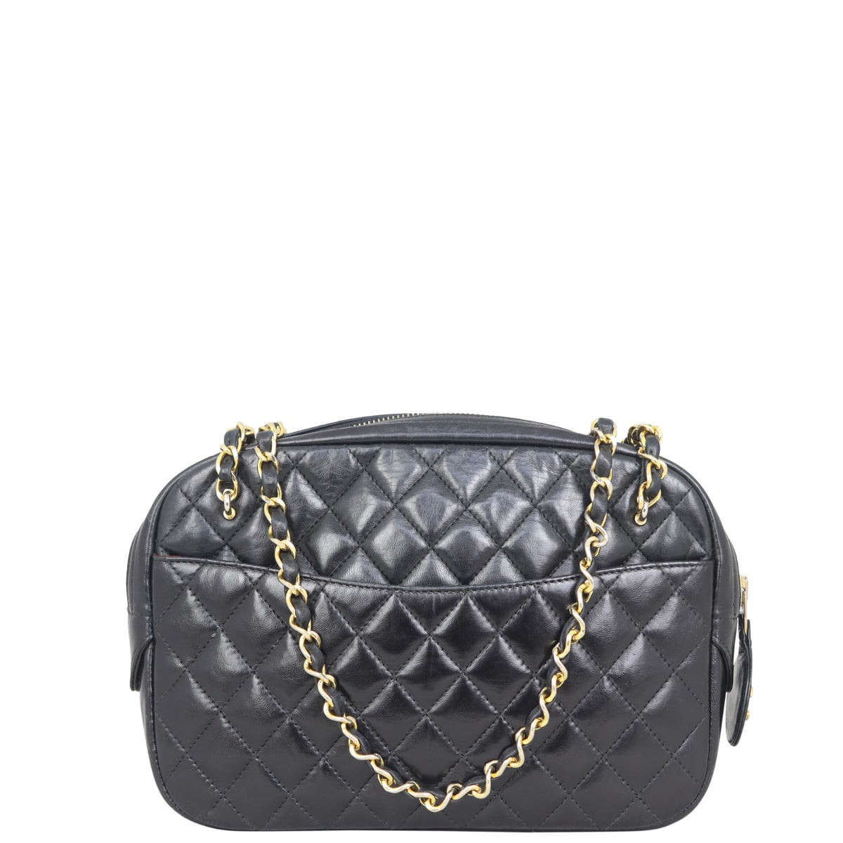 Chanel Vintage Camera Shoulder Bag Front
