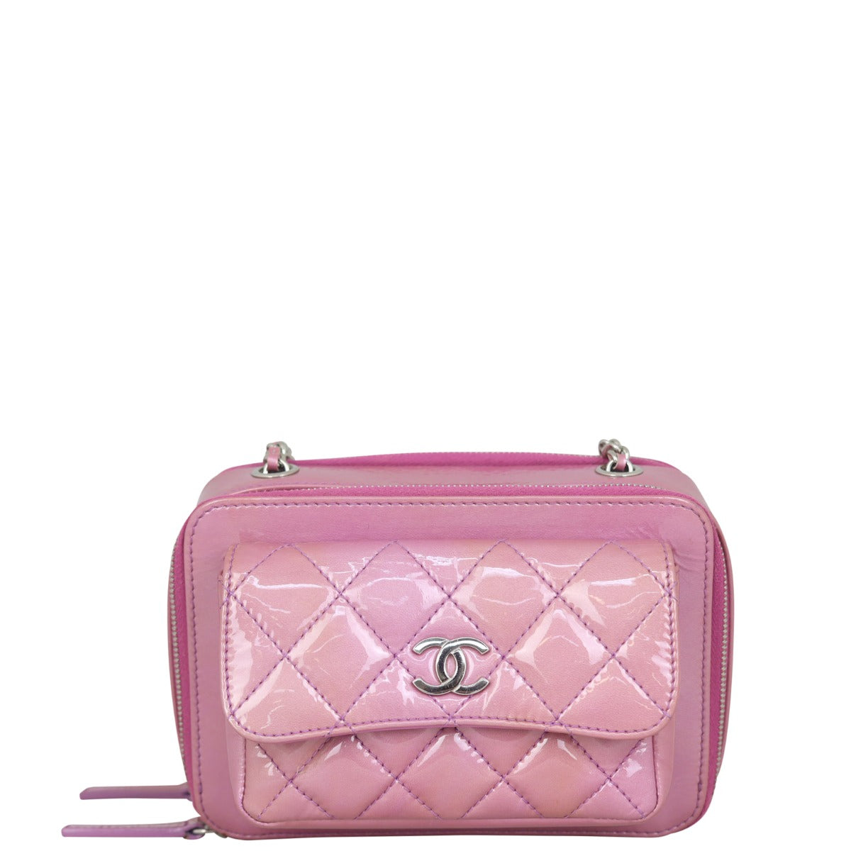 Chanel Pocket Box Mini Camera Bag Front

