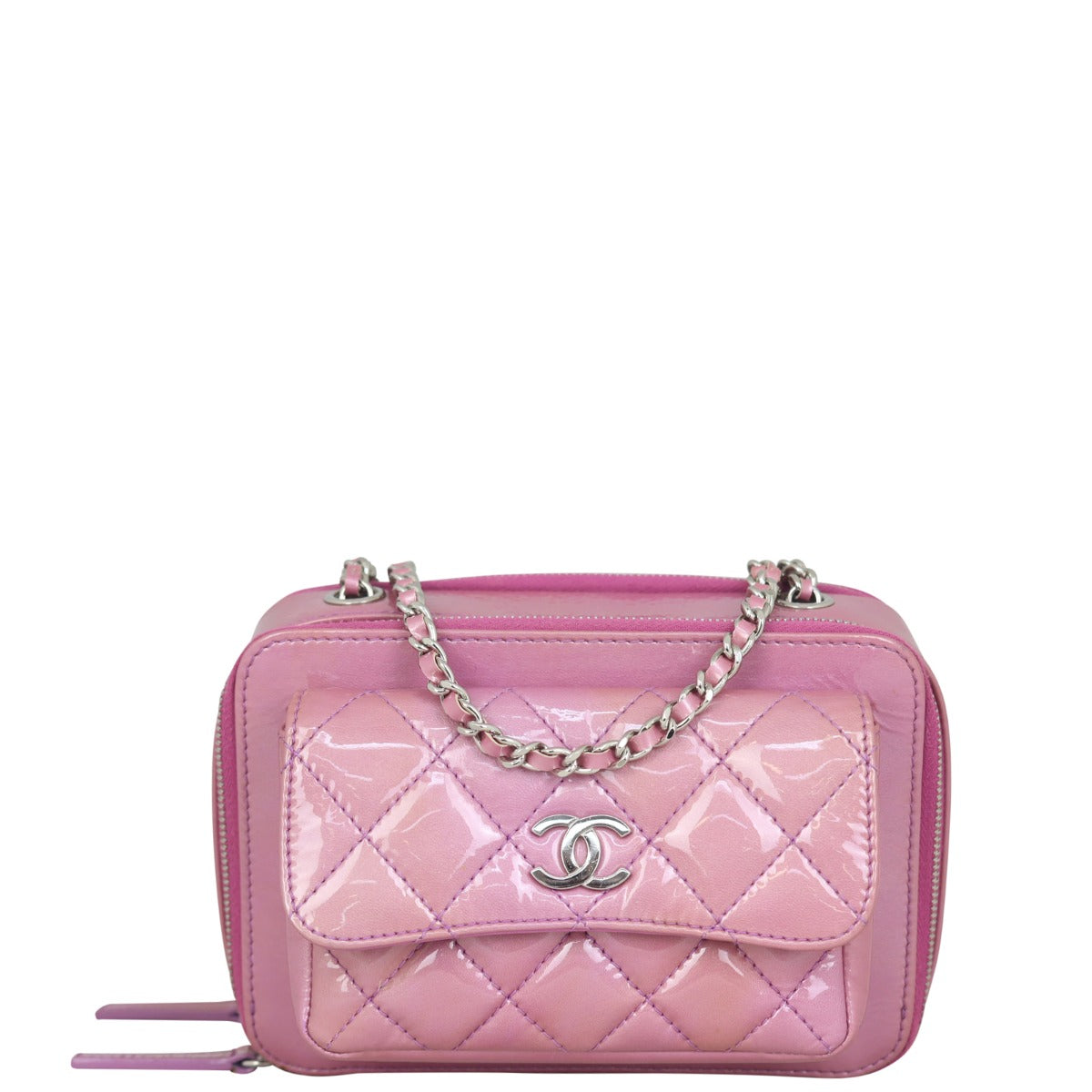 Chanel Pocket Box Mini Camera Bag Front
