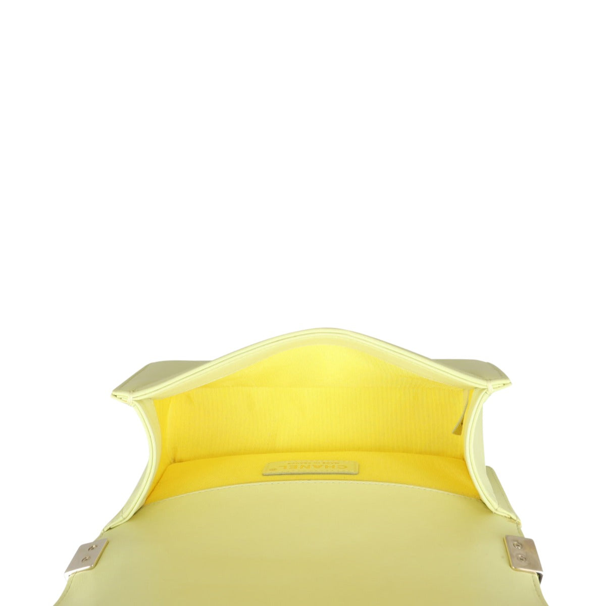 Chanel Boy Small Whole interior
