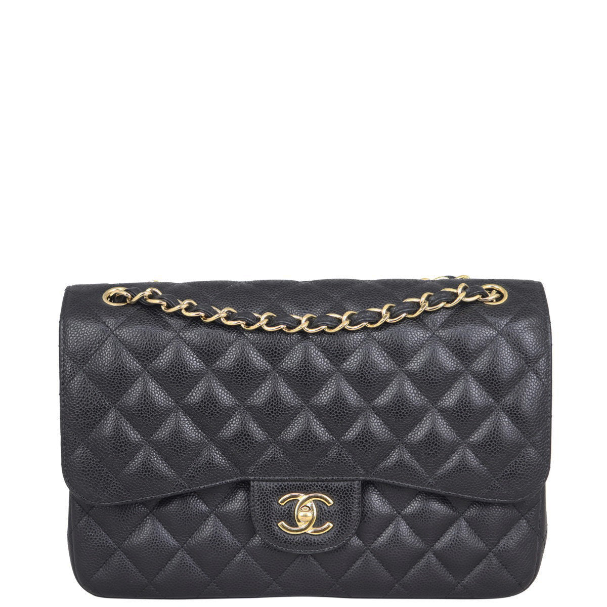 Chanel Classic Double Flap Jumbo Front