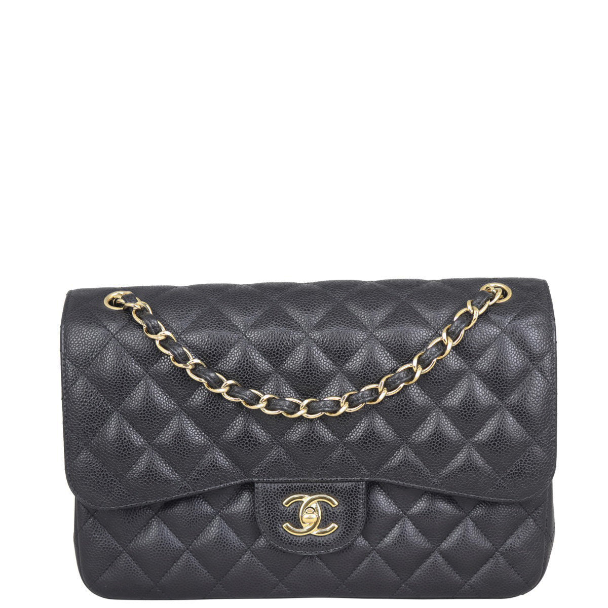 Chanel Classic Double Flap Jumbo Front