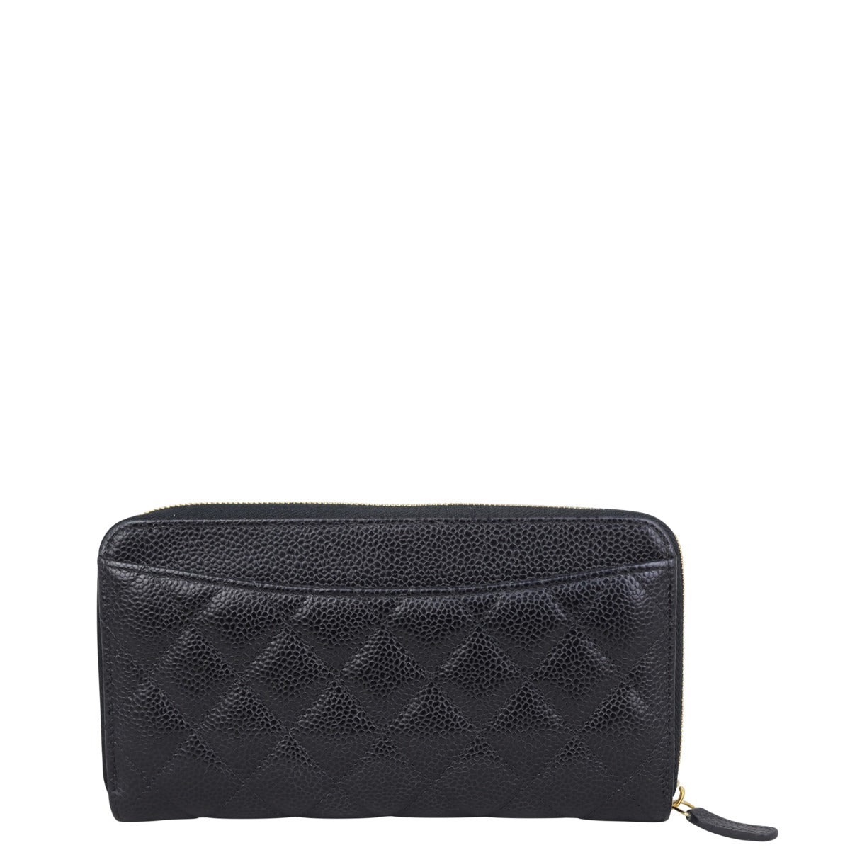 Chanel Classic Long Zipped Wallet Back
