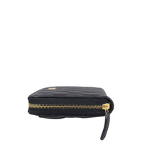Chanel Classic Long Zipped Wallet Side
