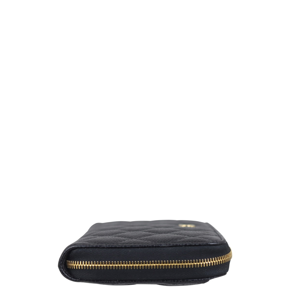 Chanel Classic Long Zipped Wallet Side
