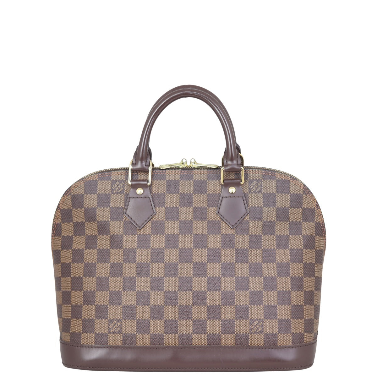 Louis Vuitton Alma PM Damier Ebene Back
