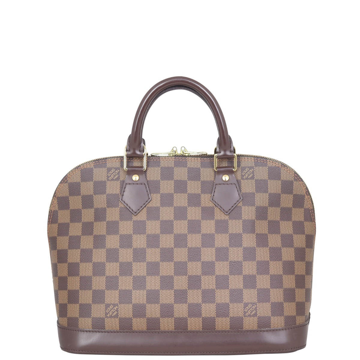 Louis Vuitton Alma PM Damier Ebene Front
