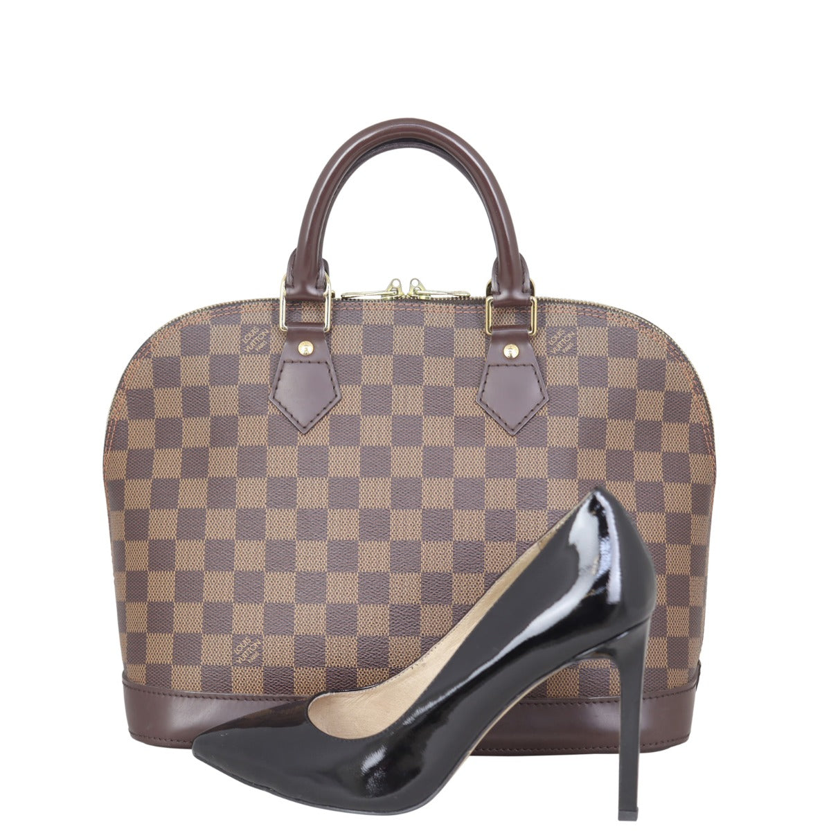 Louis Vuitton Alma PM Damier Ebene Shoe
