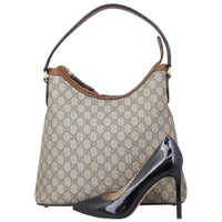 Gucci GG Supreme Linea A Hobo Shoe
