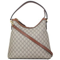 Gucci GG Supreme Linea A Hobo Front
