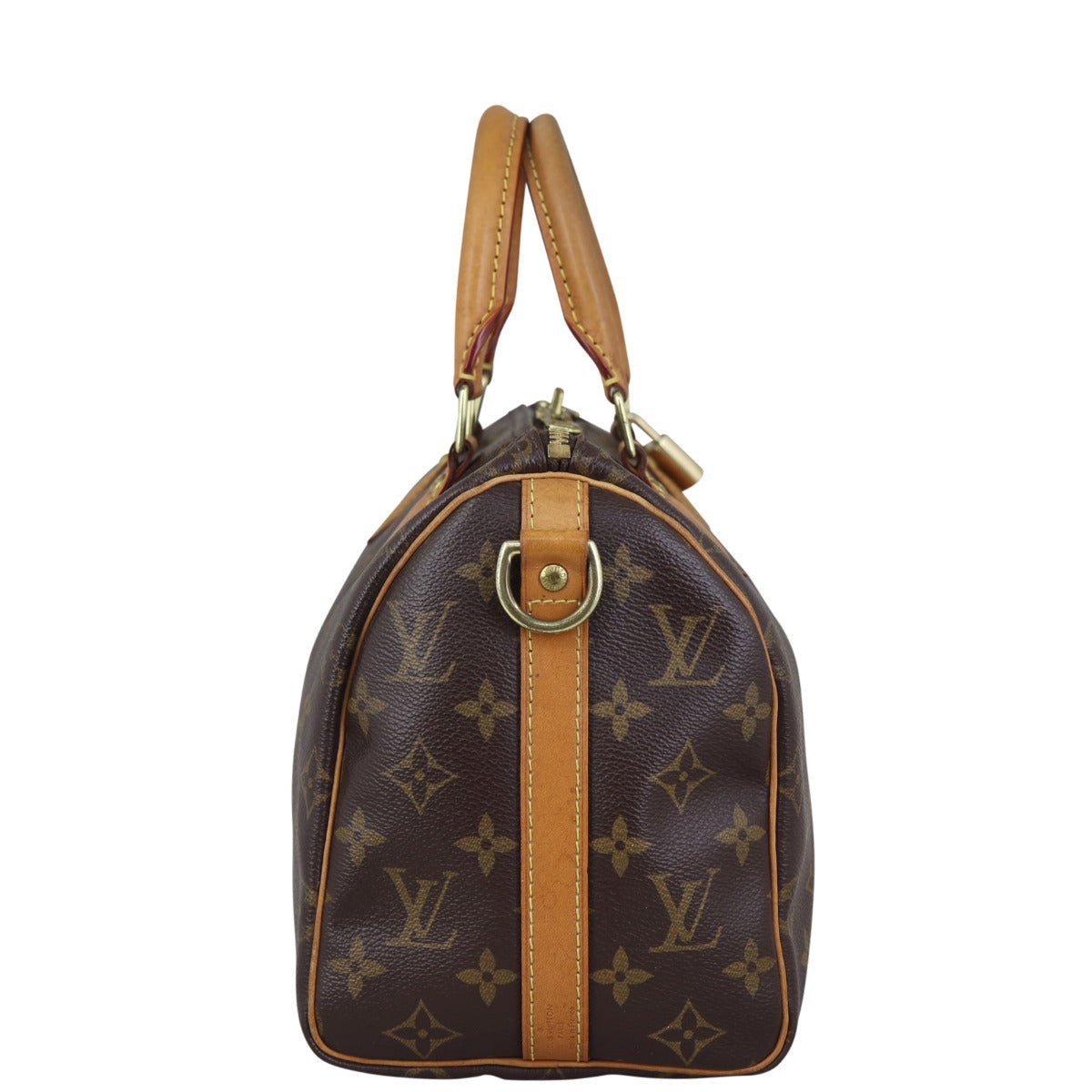 Louis Vuitton Speedy 25 Bandouliere Monogram Side
