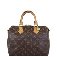 Louis Vuitton Speedy 25 Bandouliere Monogram Front

