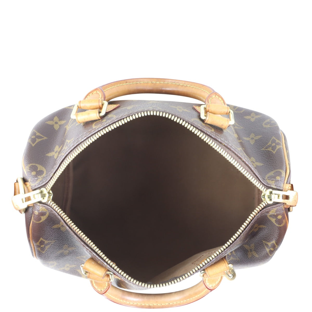 Louis Vuitton Speedy 25 Bandouliere Monogram Whole interior
