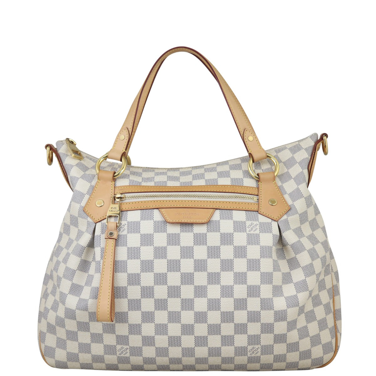 Louis Vuitton Evora MM Damier Azur Front
