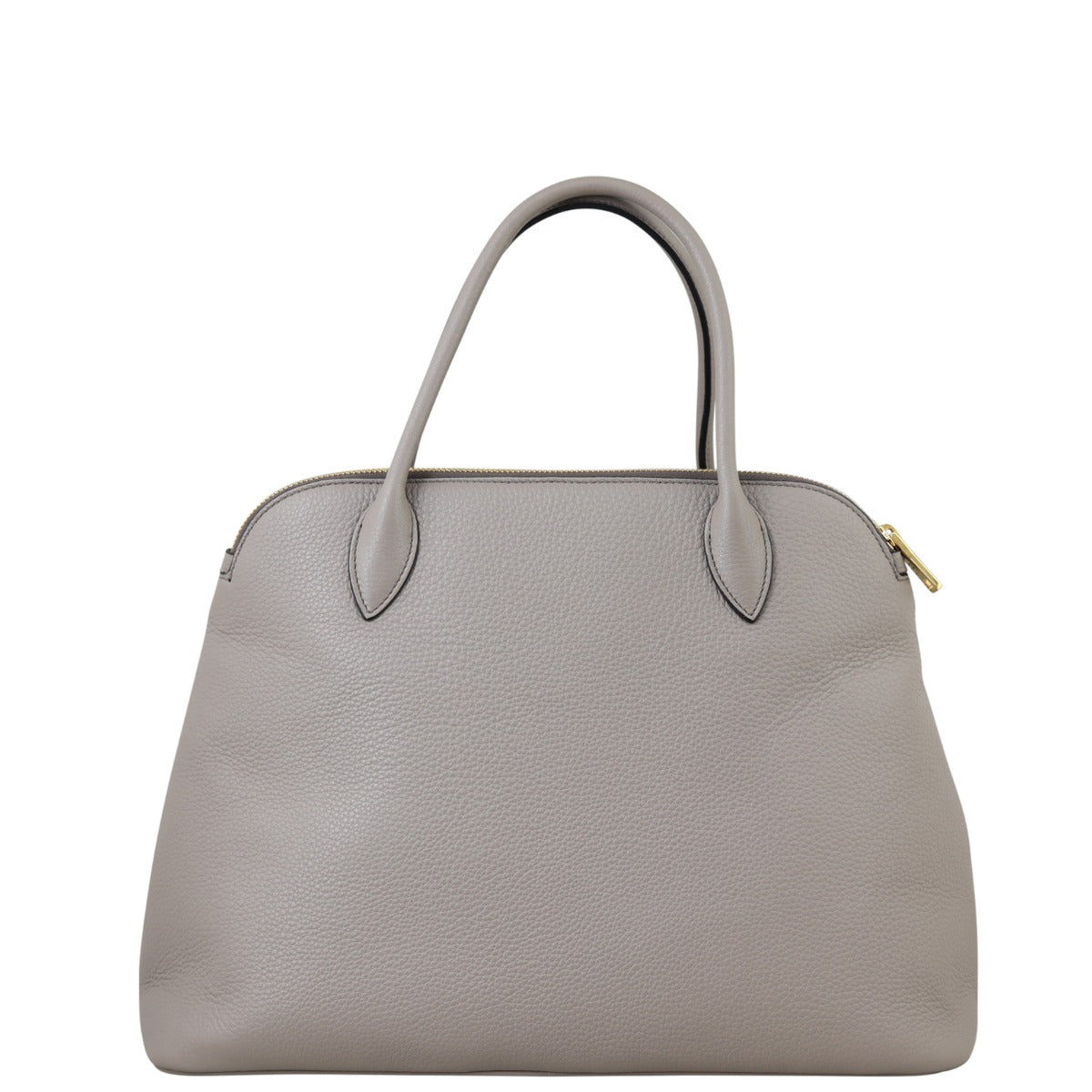 Prada Vitello Daino Double Zip Tote Back
