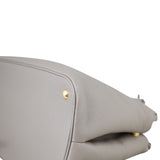 Prada Vitello Daino Double Zip Tote Corner
