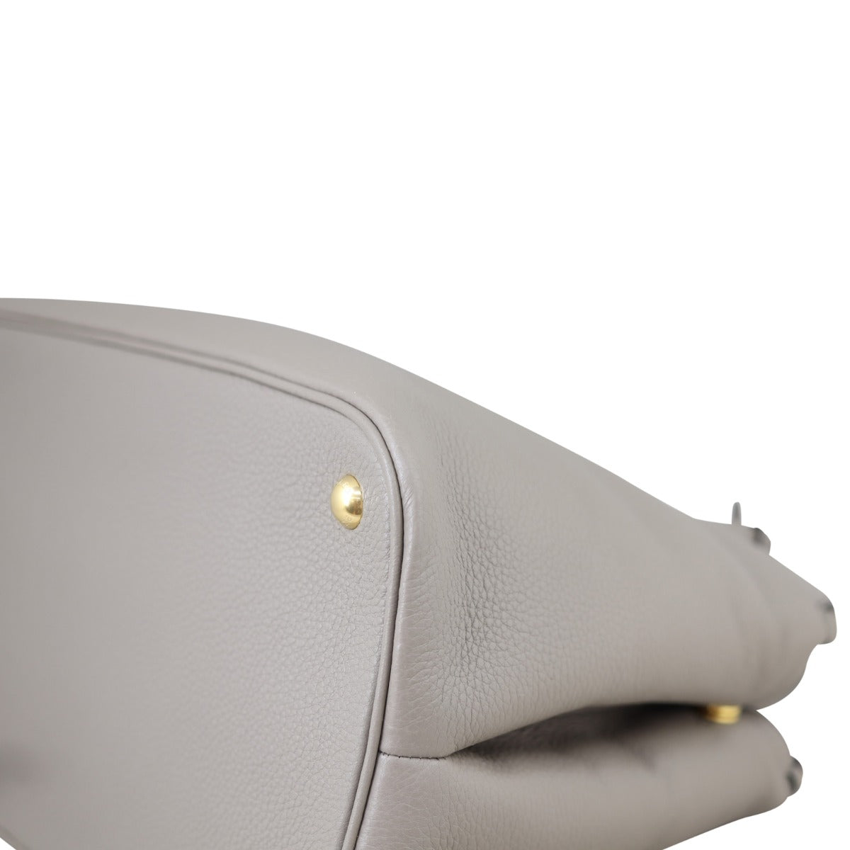 Prada Vitello Daino Double Zip Tote Corner
