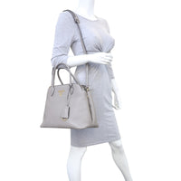 Prada Vitello Daino Double Zip Tote Mannequin
