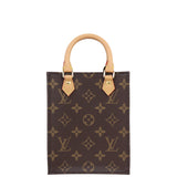 Louis Vuitton Petite Sac Plat Monogram Front
