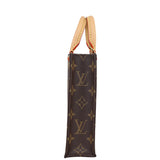 Louis Vuitton Petite Sac Plat Monogram Side
