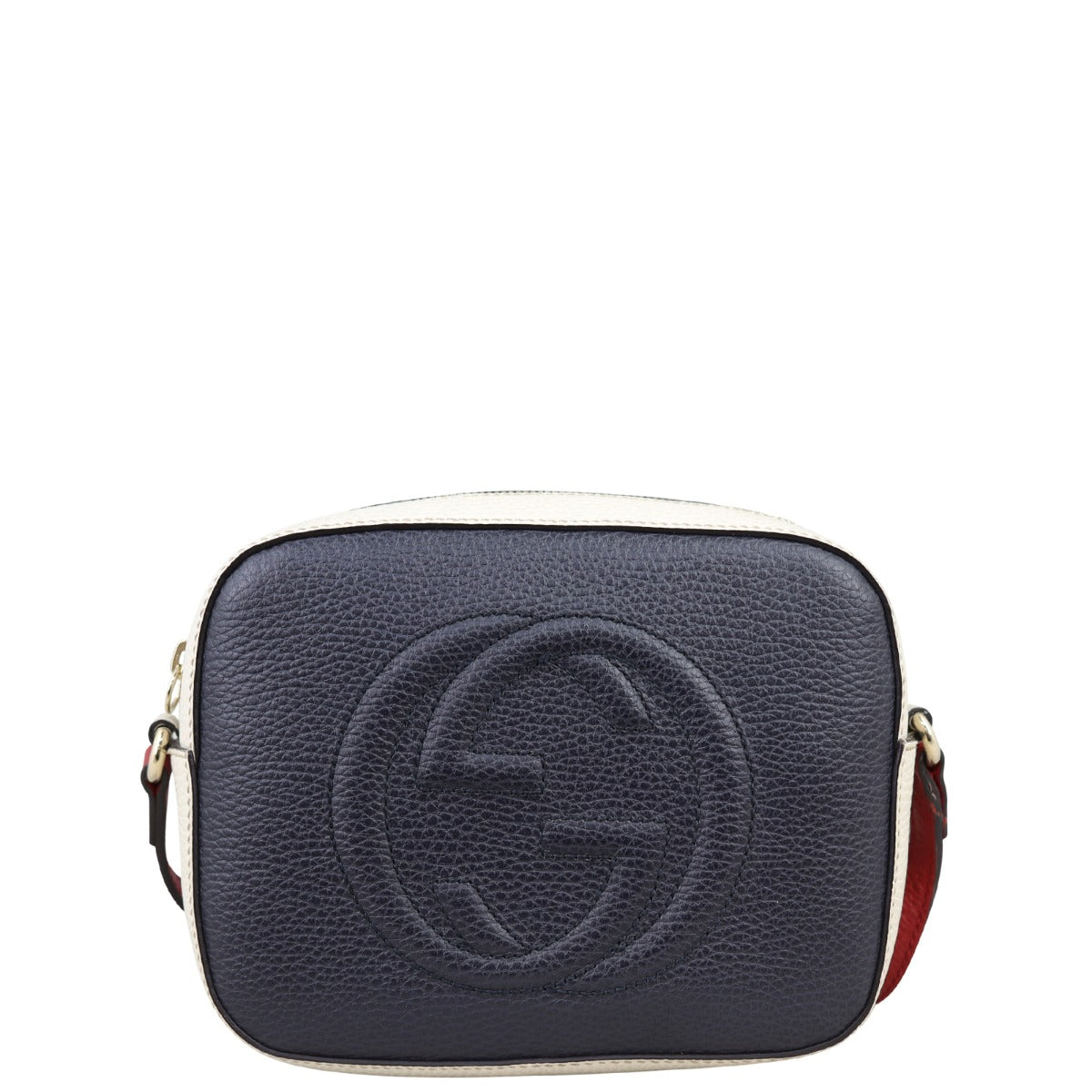 Gucci Soho Leather Shoulder Bag Tri-colour Front
