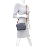 Gucci Soho Leather Shoulder Bag Tri-colour Mannequin