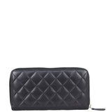 Chanel Classic Long Zipped Wallet Back