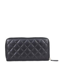 Chanel Classic Long Zipped Wallet Back