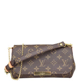 Louis Vuitton Favorite PM Monogram Front with strap